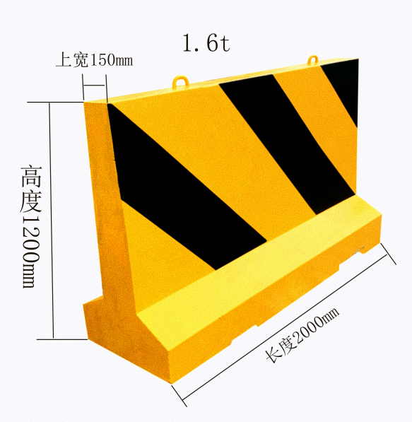 虹口小区水泥隔离墩